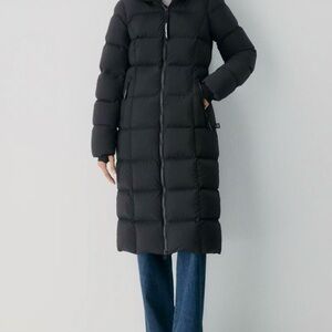 Aritzia Black SuperPuff Coat